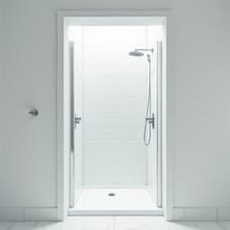 Bathroom cleaned