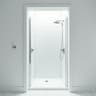 Bathroom scrubbed